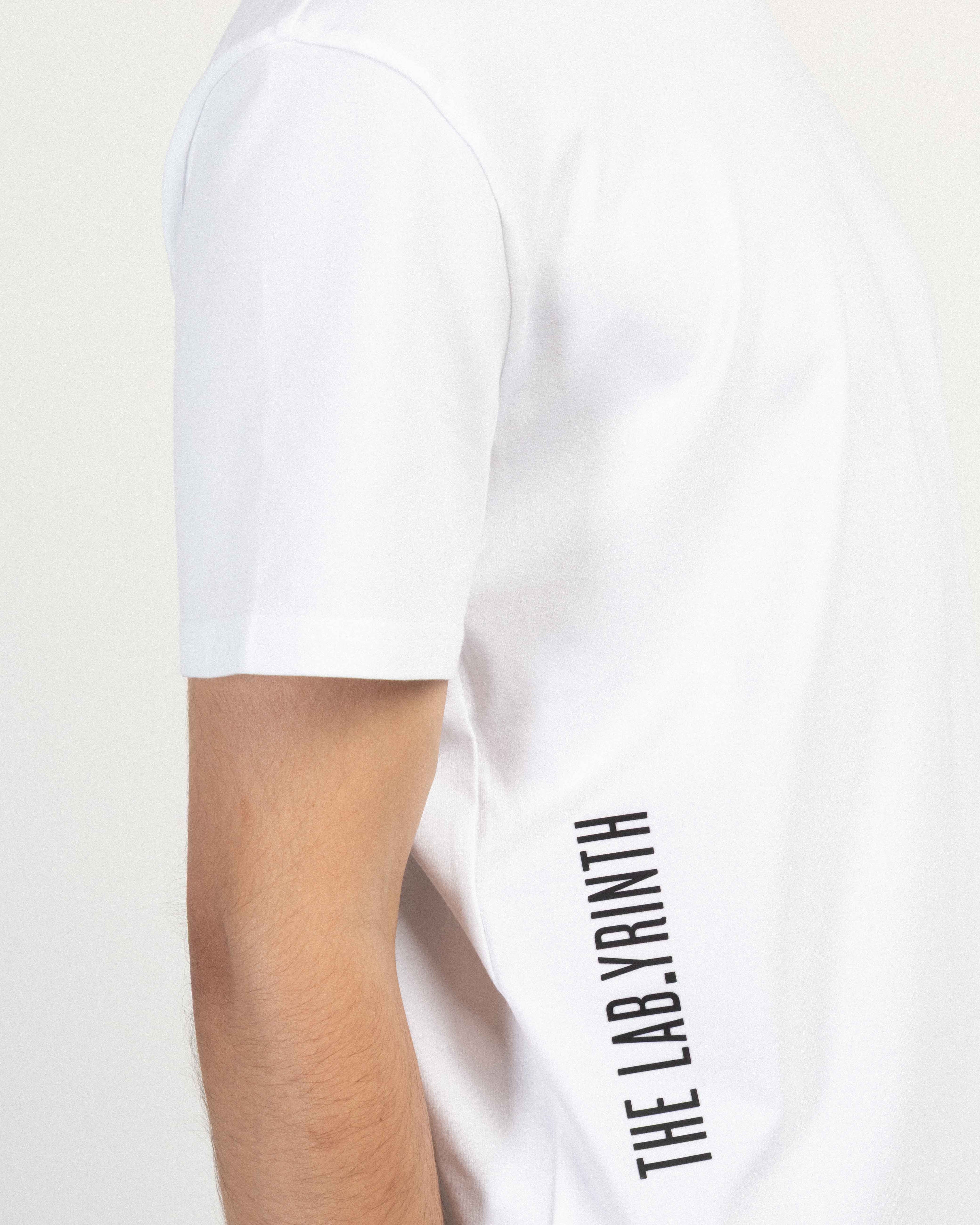 The Lab.yrinth LH White/Black T-shirt