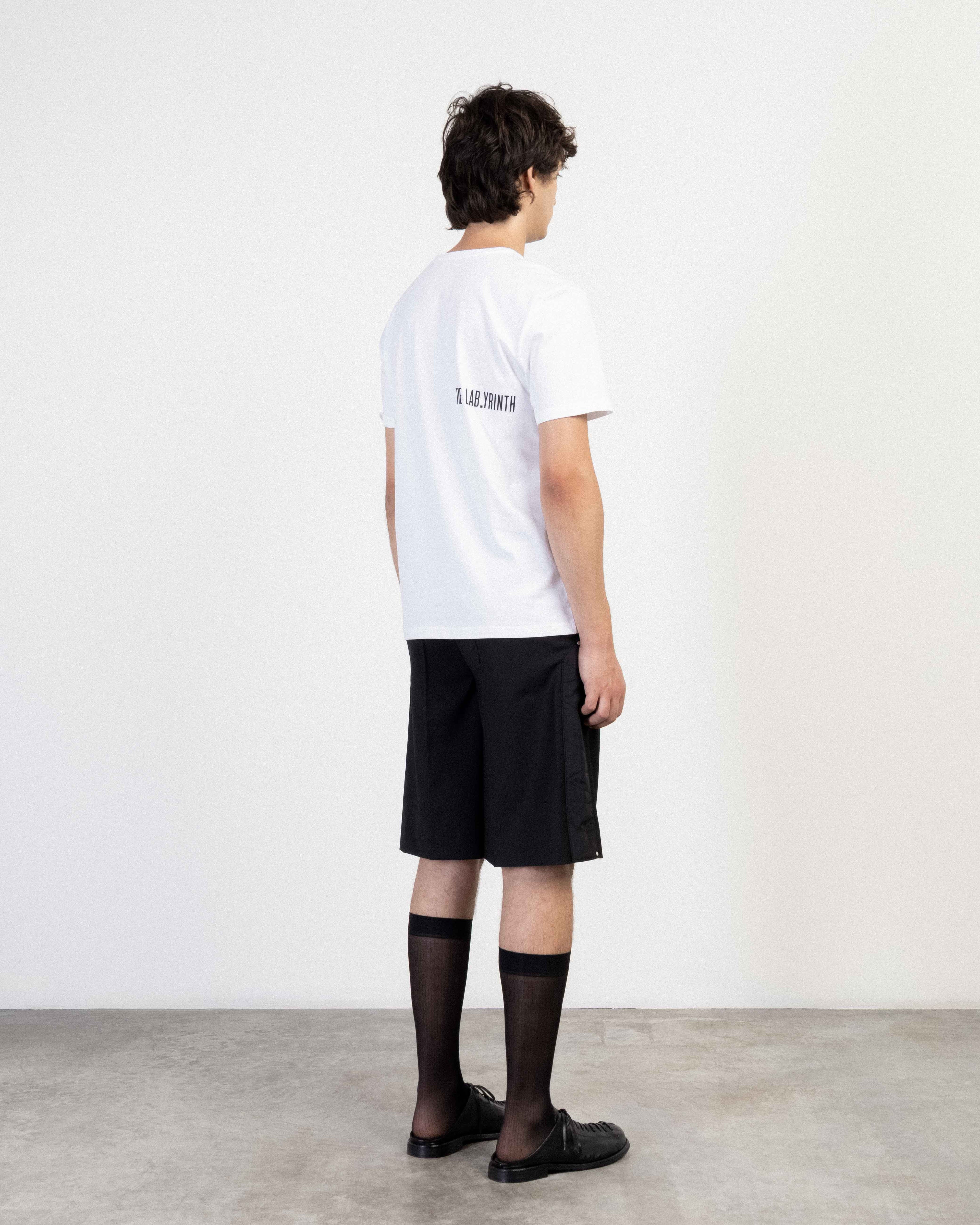 The Lab.yrinth LH White/Black T-shirt