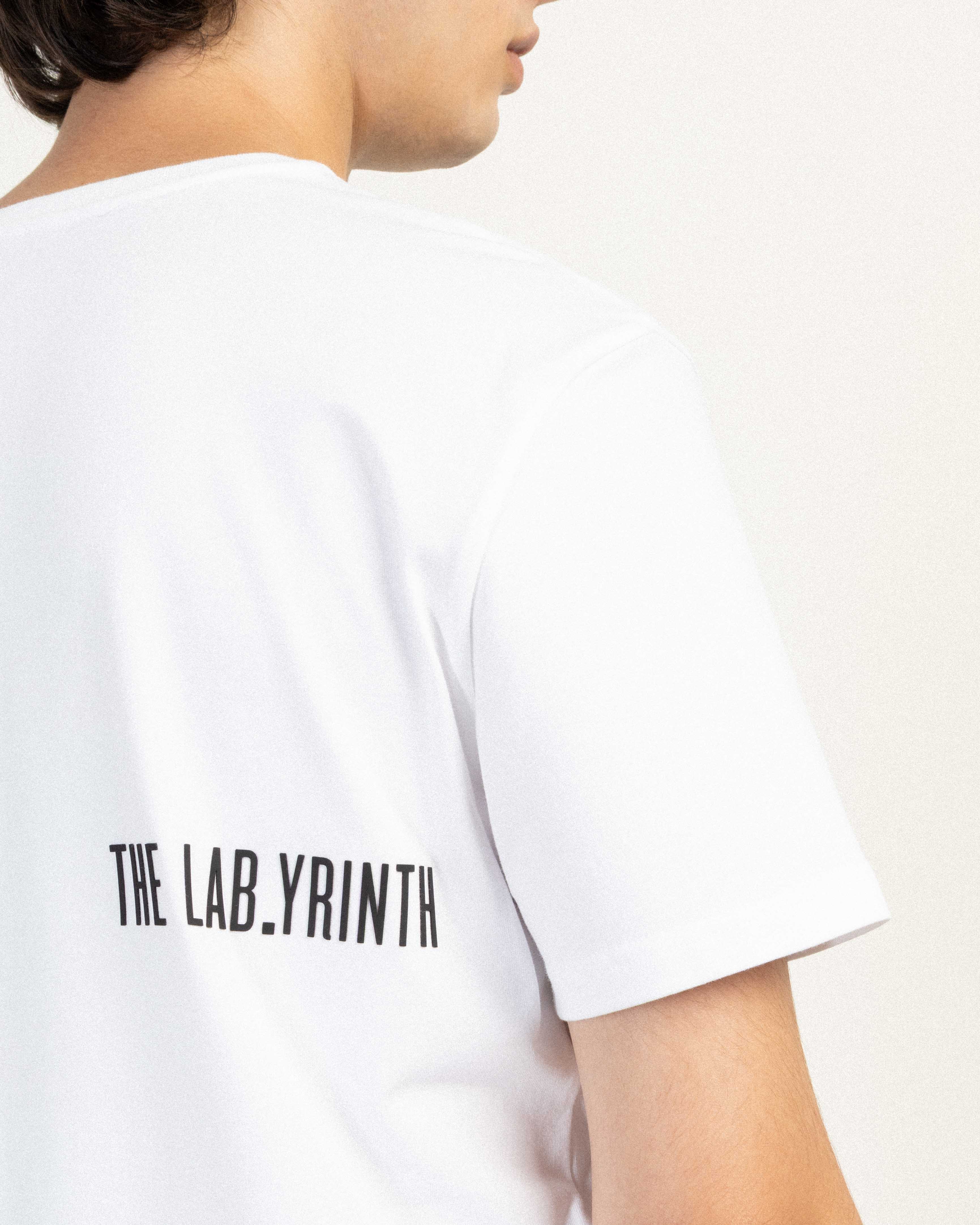 The Lab.yrinth LH White/Black T-shirt