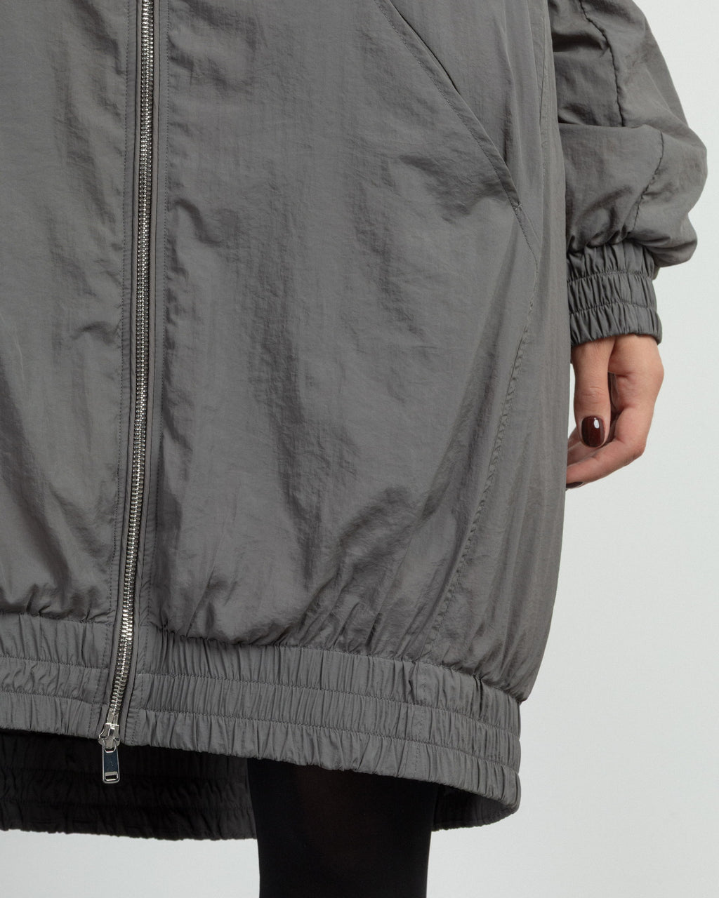Blusão acolchoado MLO P25I10172 Cinza - 101-10172-08