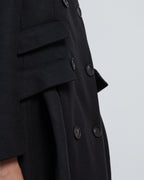 Sobretudo comprido Malloni M24I10297 Preto - 101-10297-01