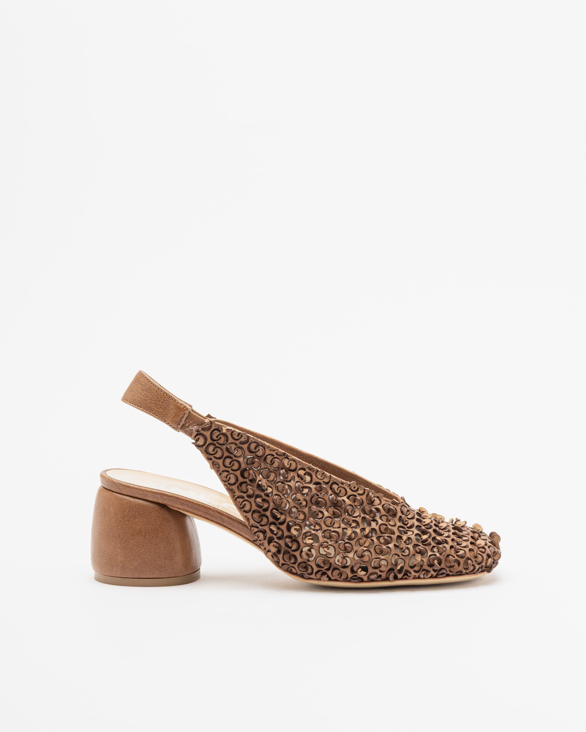 Sapato aberto atrás MLO X26E15016 Castanho - 101-15016-03