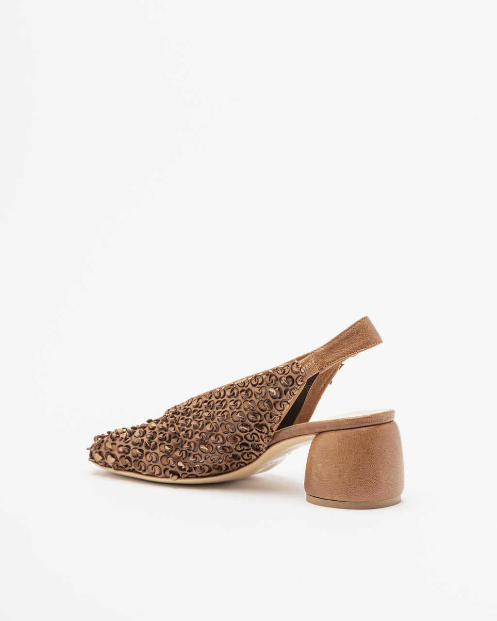 Sapato aberto atrás MLO X26E15016 Castanho - 101-15016-03
