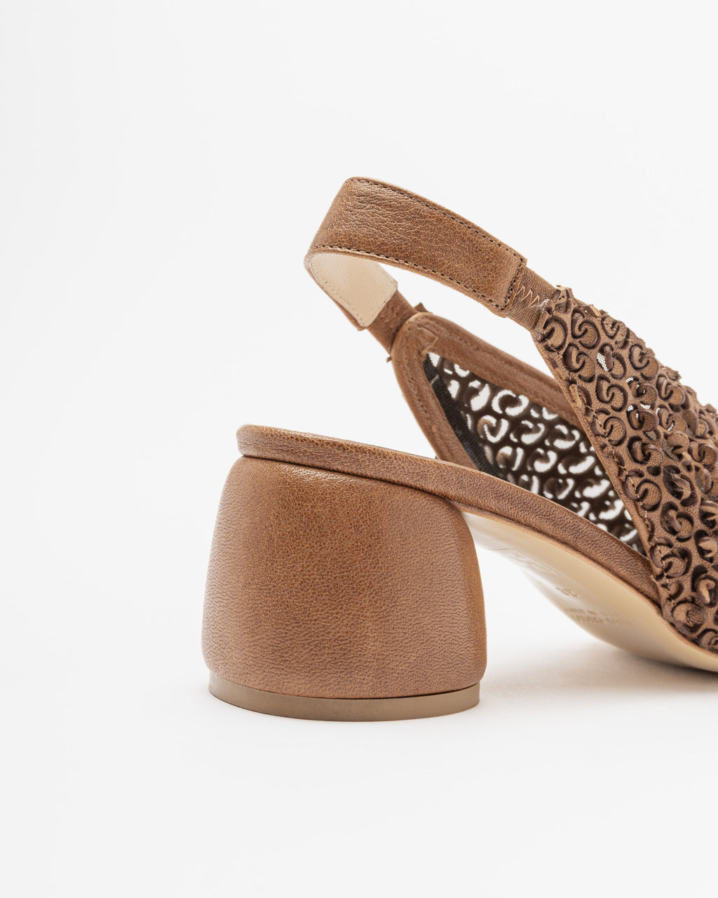 Sapato aberto atrás MLO X26E15016 Castanho - 101-15016-03