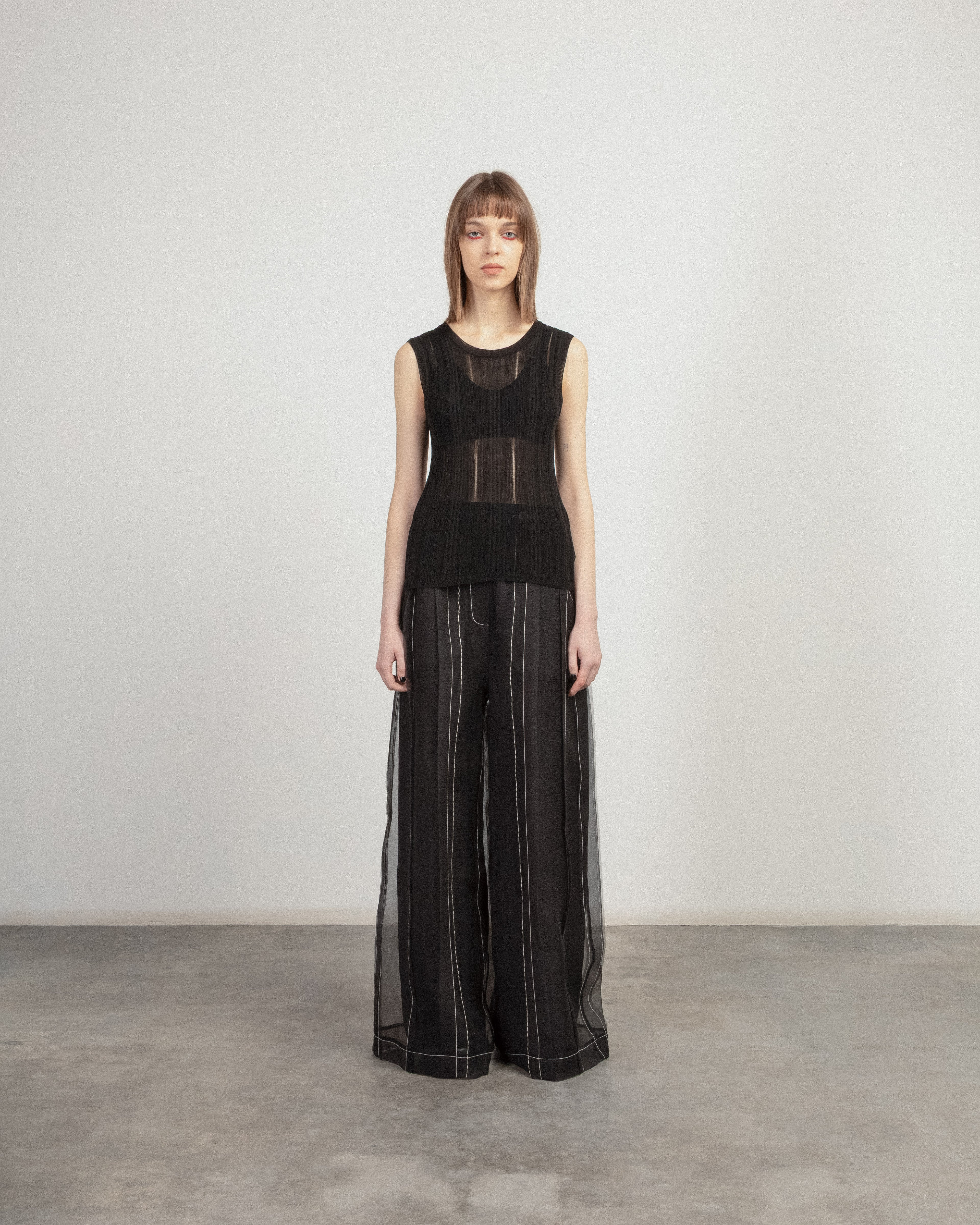 Top Malloni M25E20765 Preto - 101-20765-01