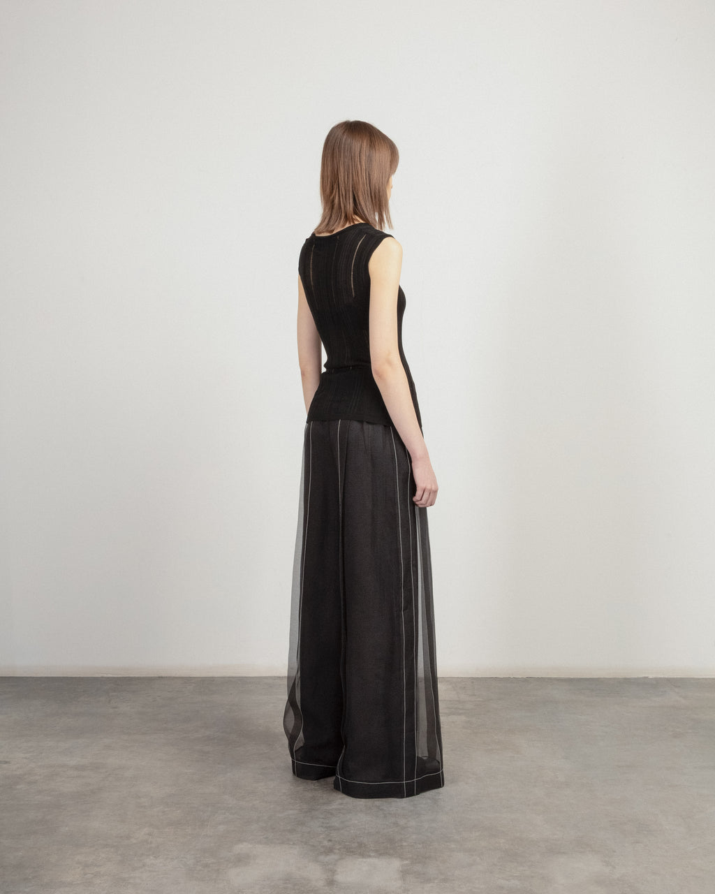 Top Malloni M25E20765 Preto - 101-20765-01