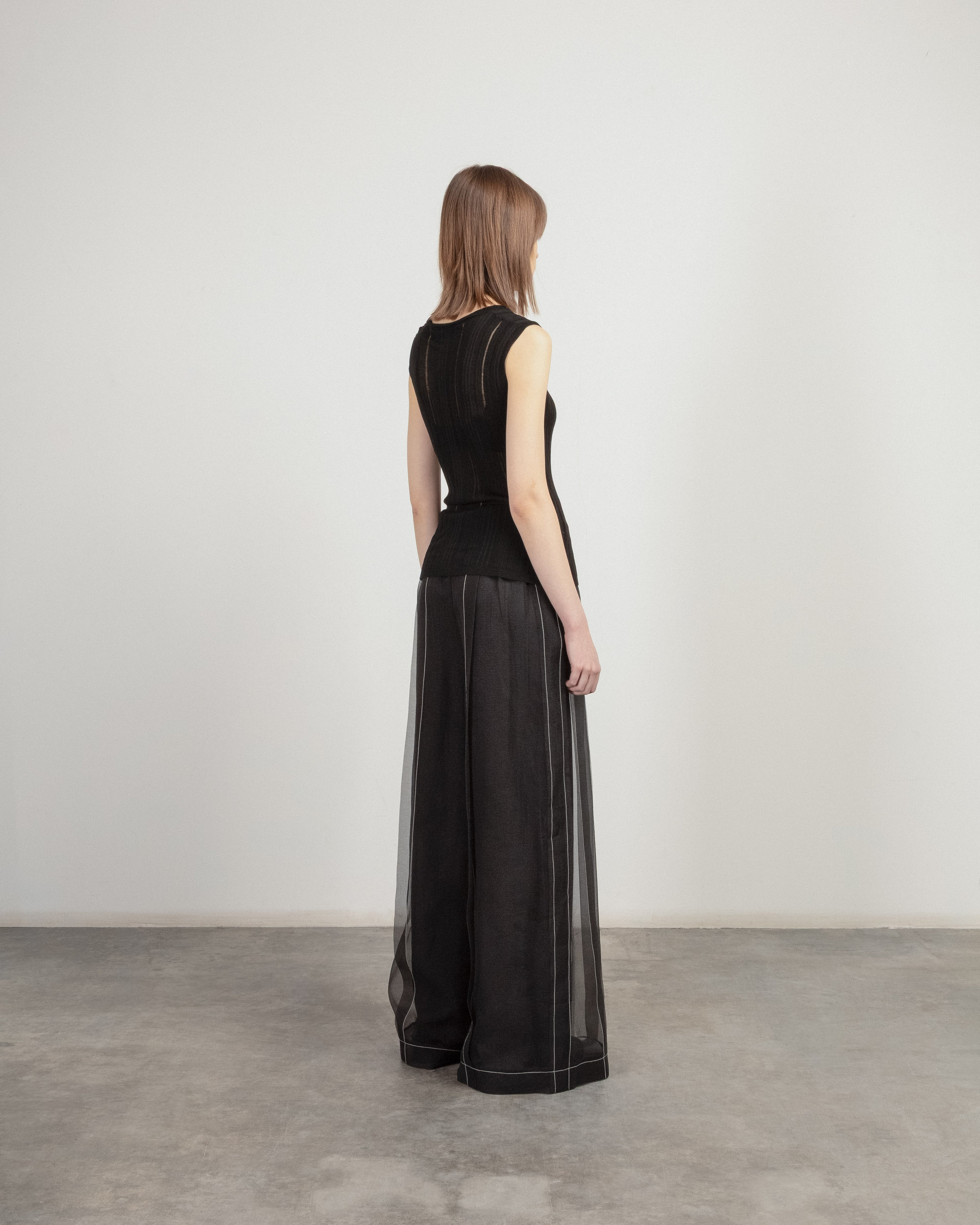 Top Malloni M25E20765 Preto - 101-20765-01