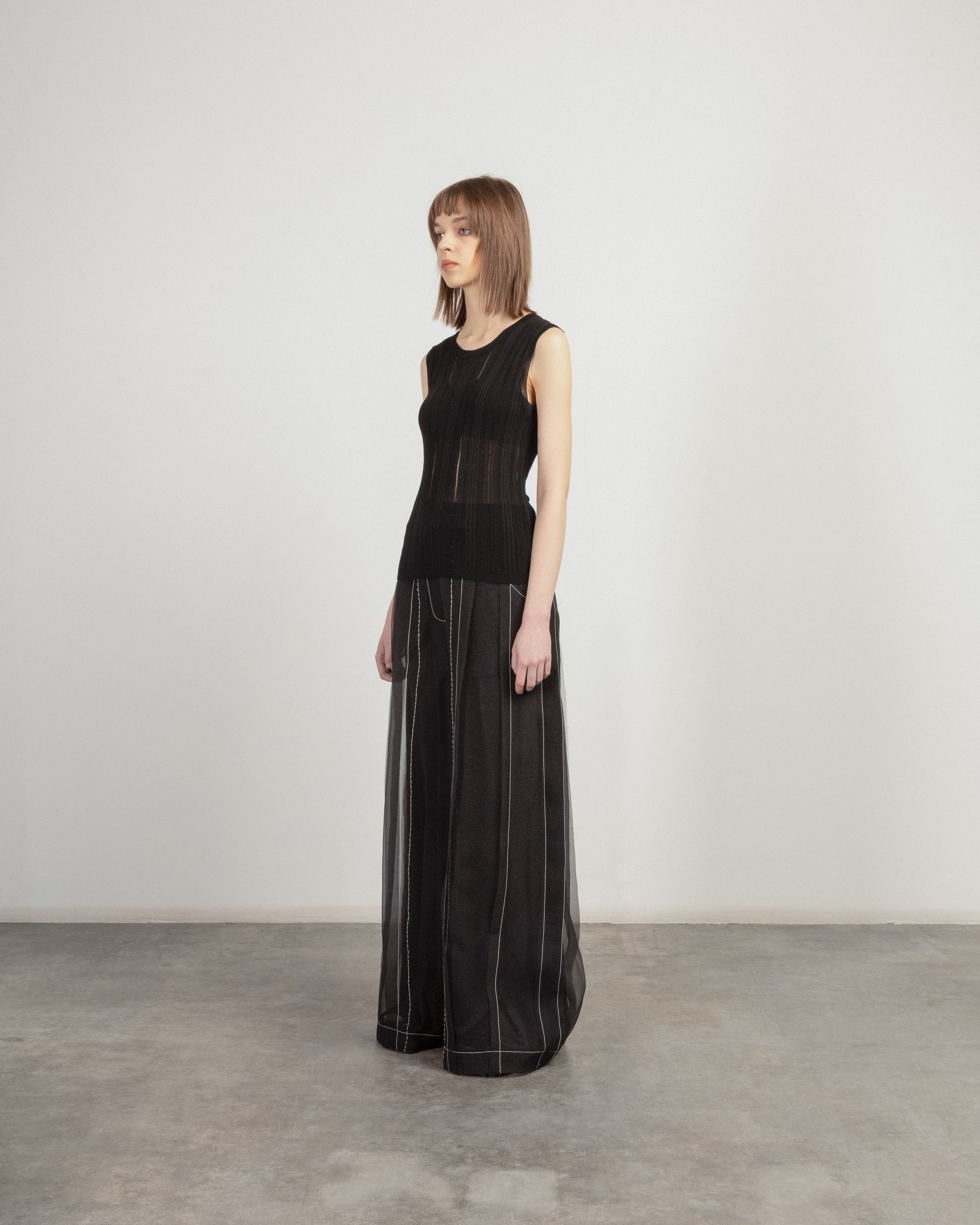 Top Malloni M25E20765 Preto - 101-20765-01