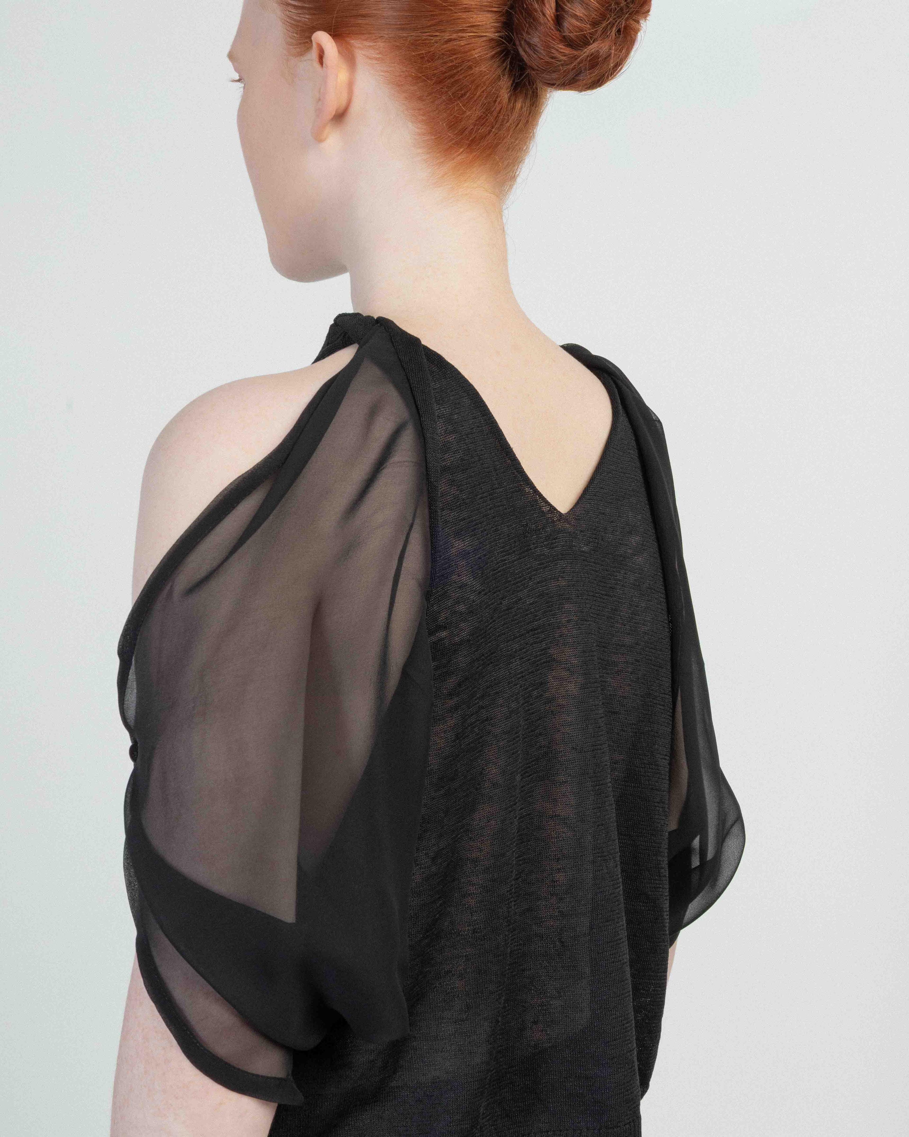 Top Malloni M26E20971 Preto - 101-20971-01
