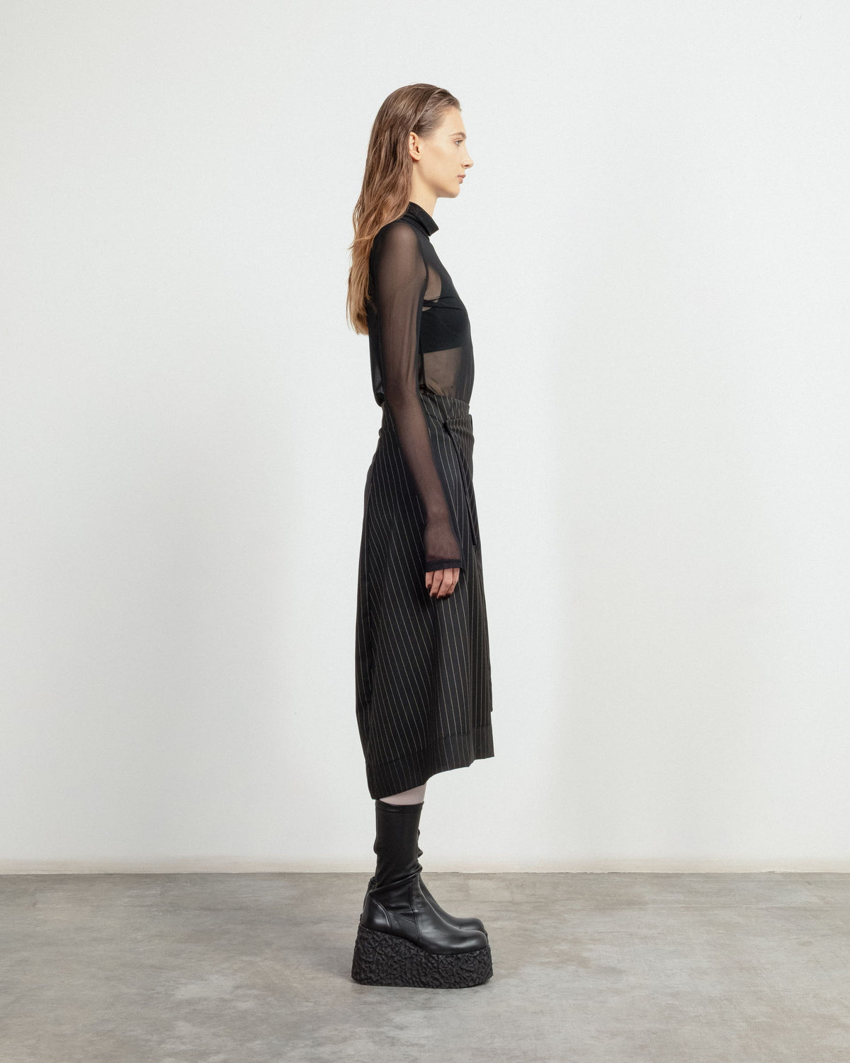 Camisola gola alta MLO P25I25316 Preto - 101-25316-01