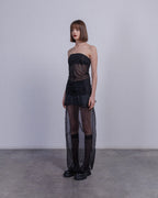 Top Malloni M24E25592 Preto - 101-25592-01