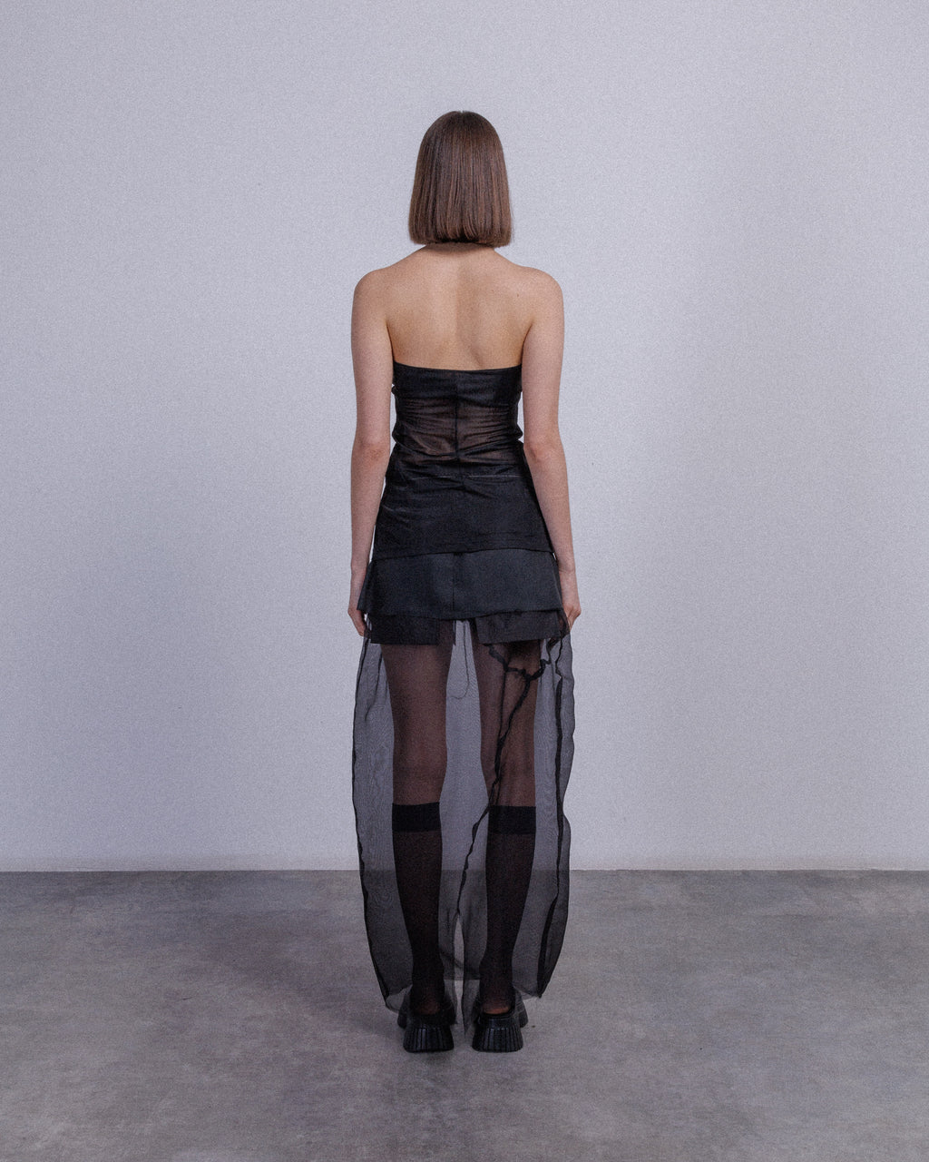 Top Malloni M24E25592 Preto - 101-25592-01