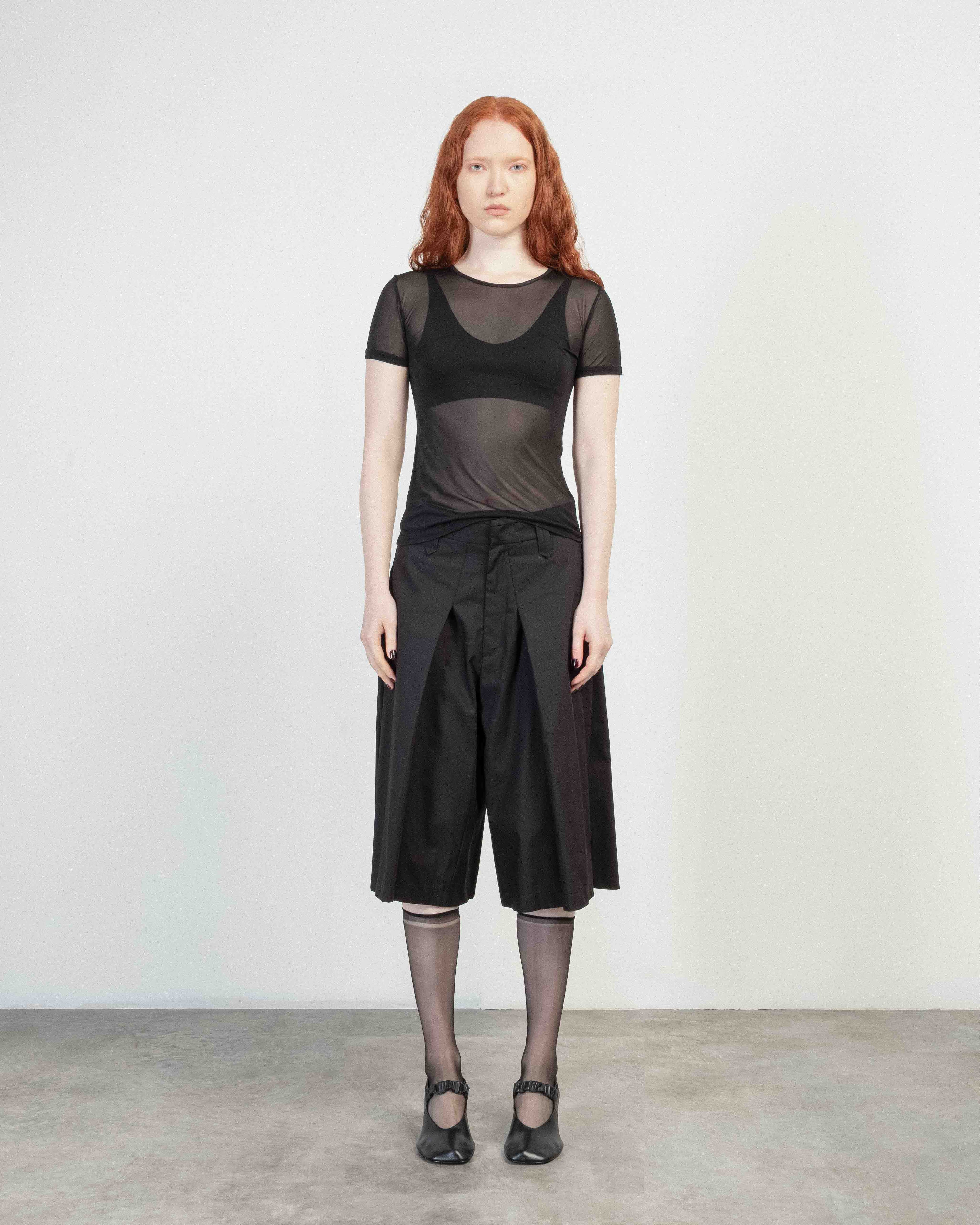 Top Malloni M26E25619 Preto - 101-25619-01