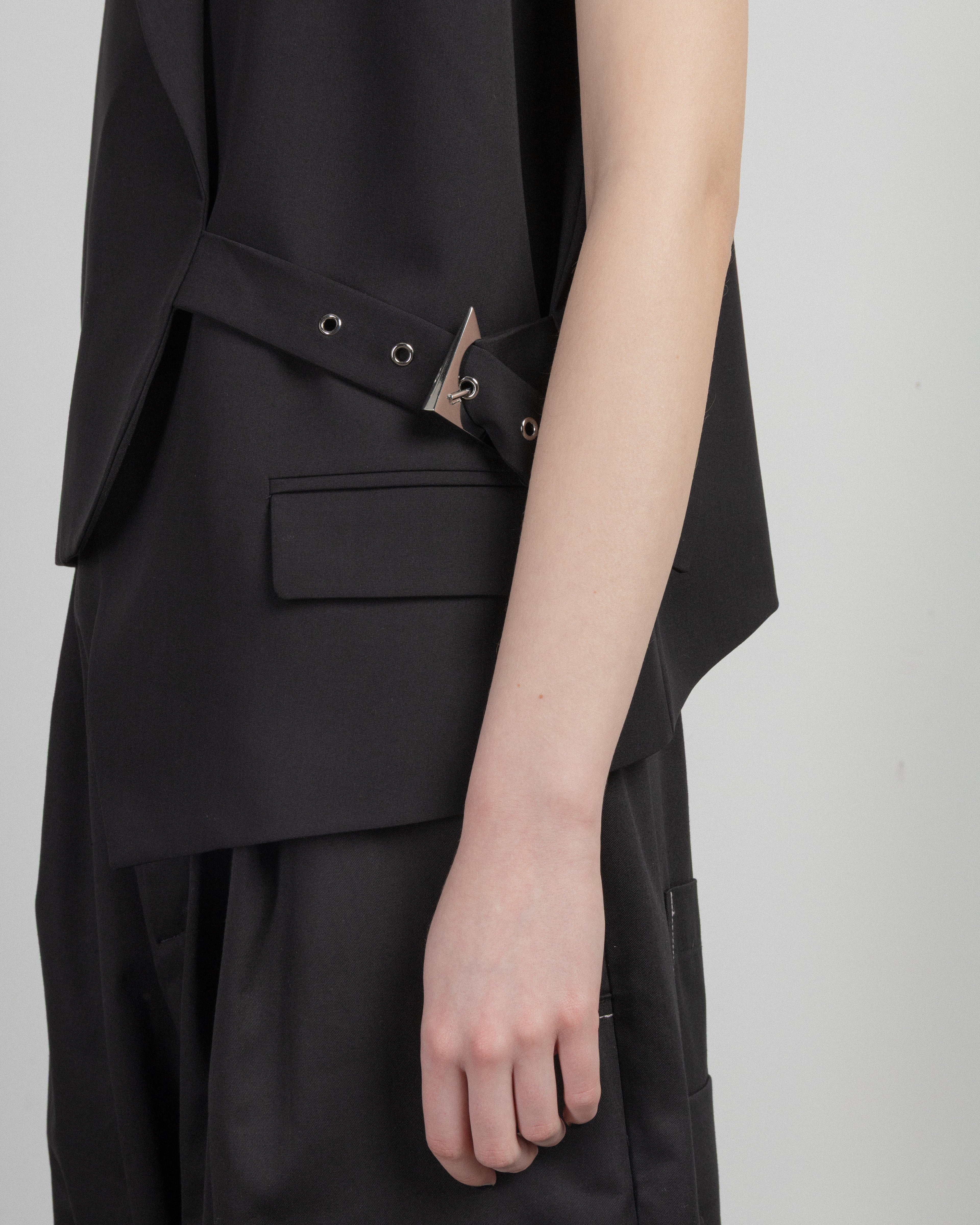 Colete Ixos K25E30361 Preto - 101-30361-01