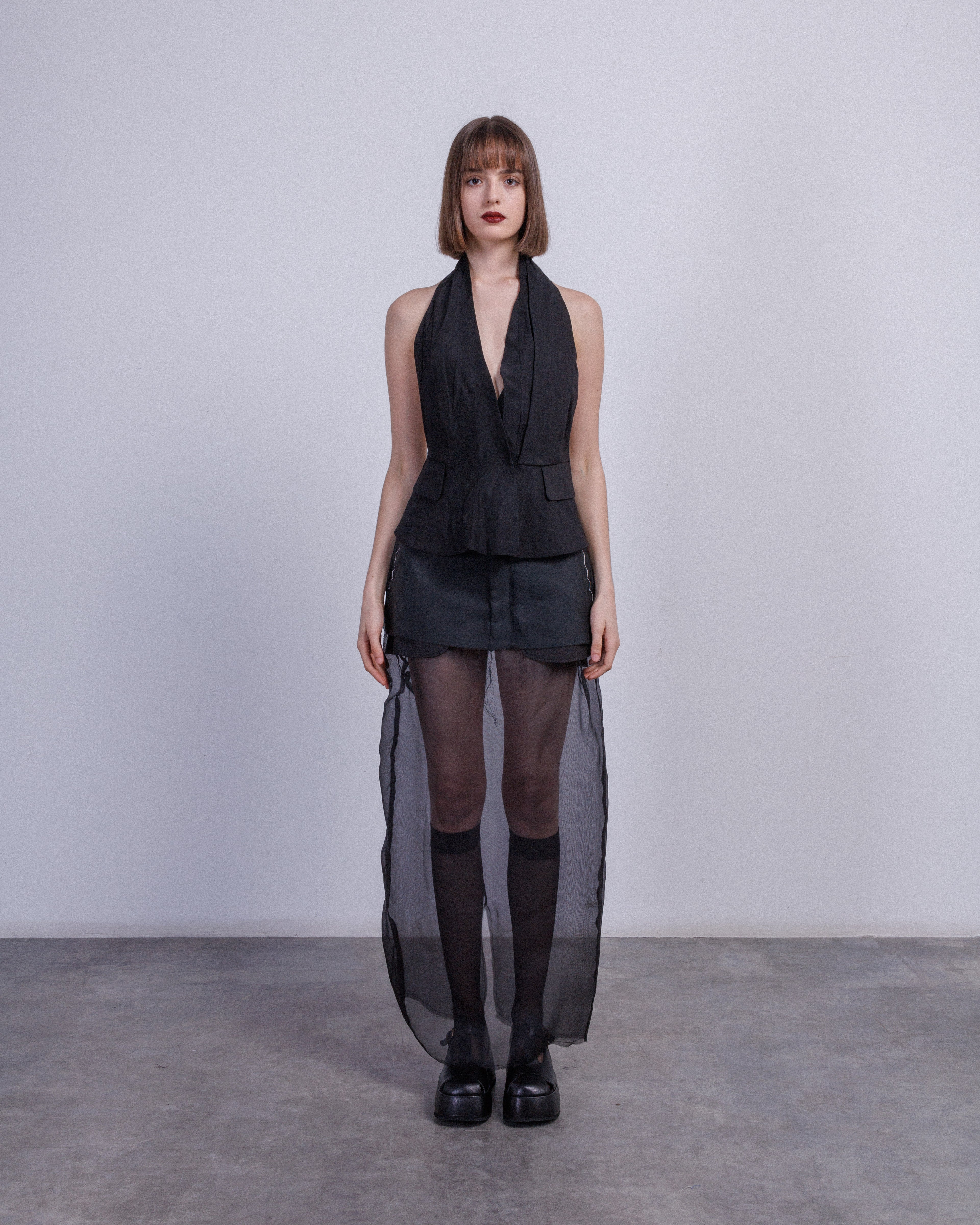 Colete Malloni M24E30566 Preto - 101-30566-01