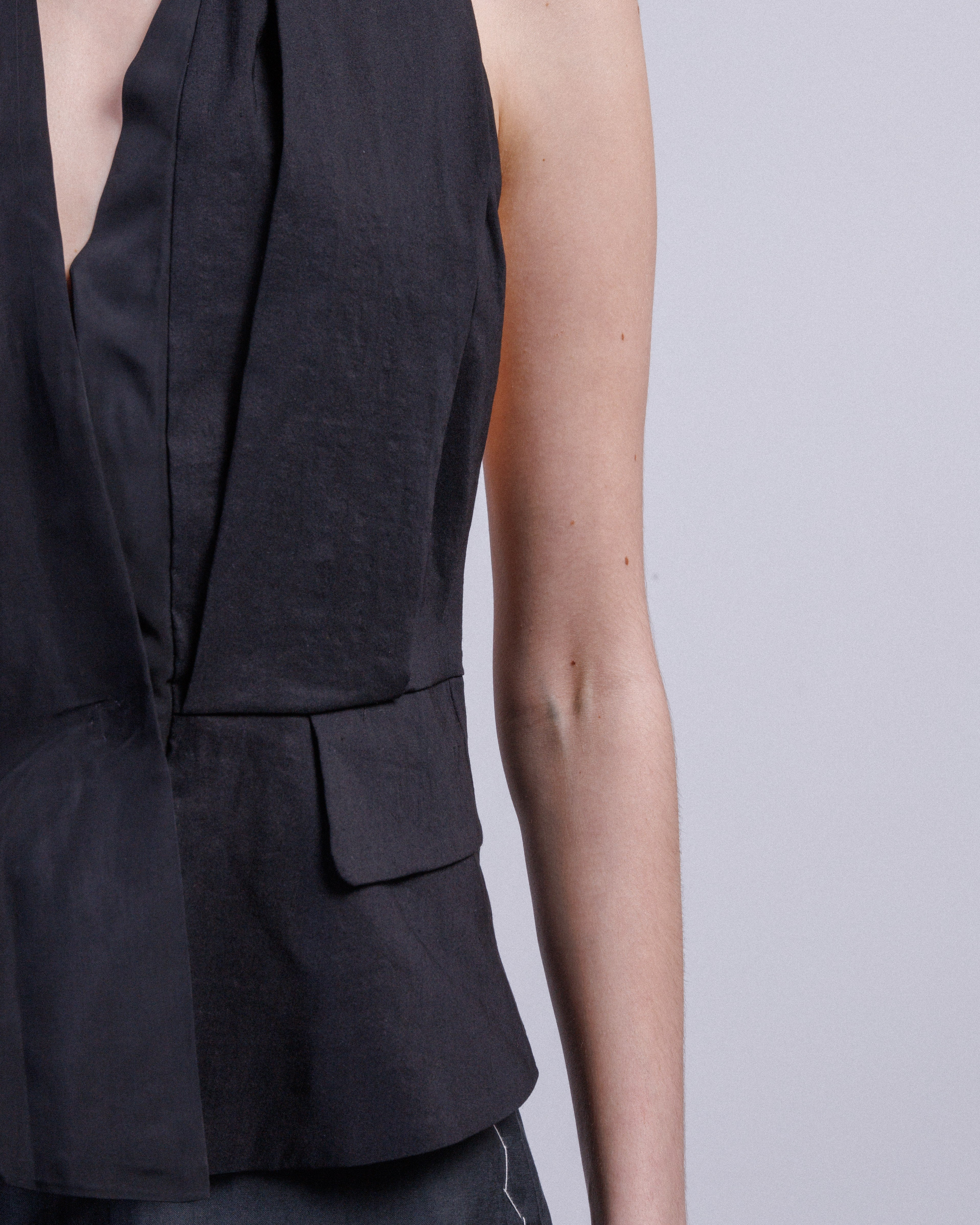 Colete Malloni M24E30566 Preto - 101-30566-01