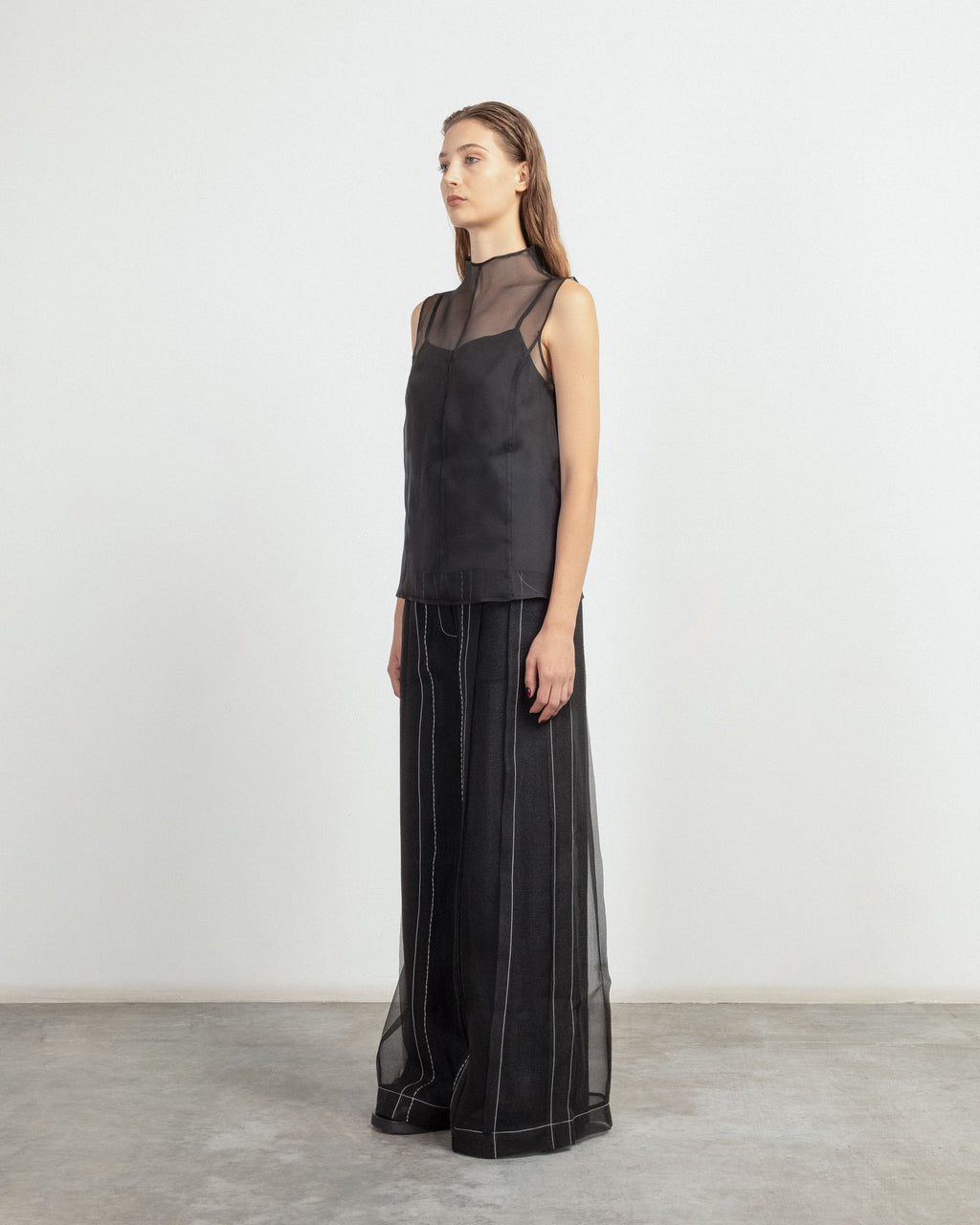 Top Malloni M25I32029 Preto - 101-32029-01