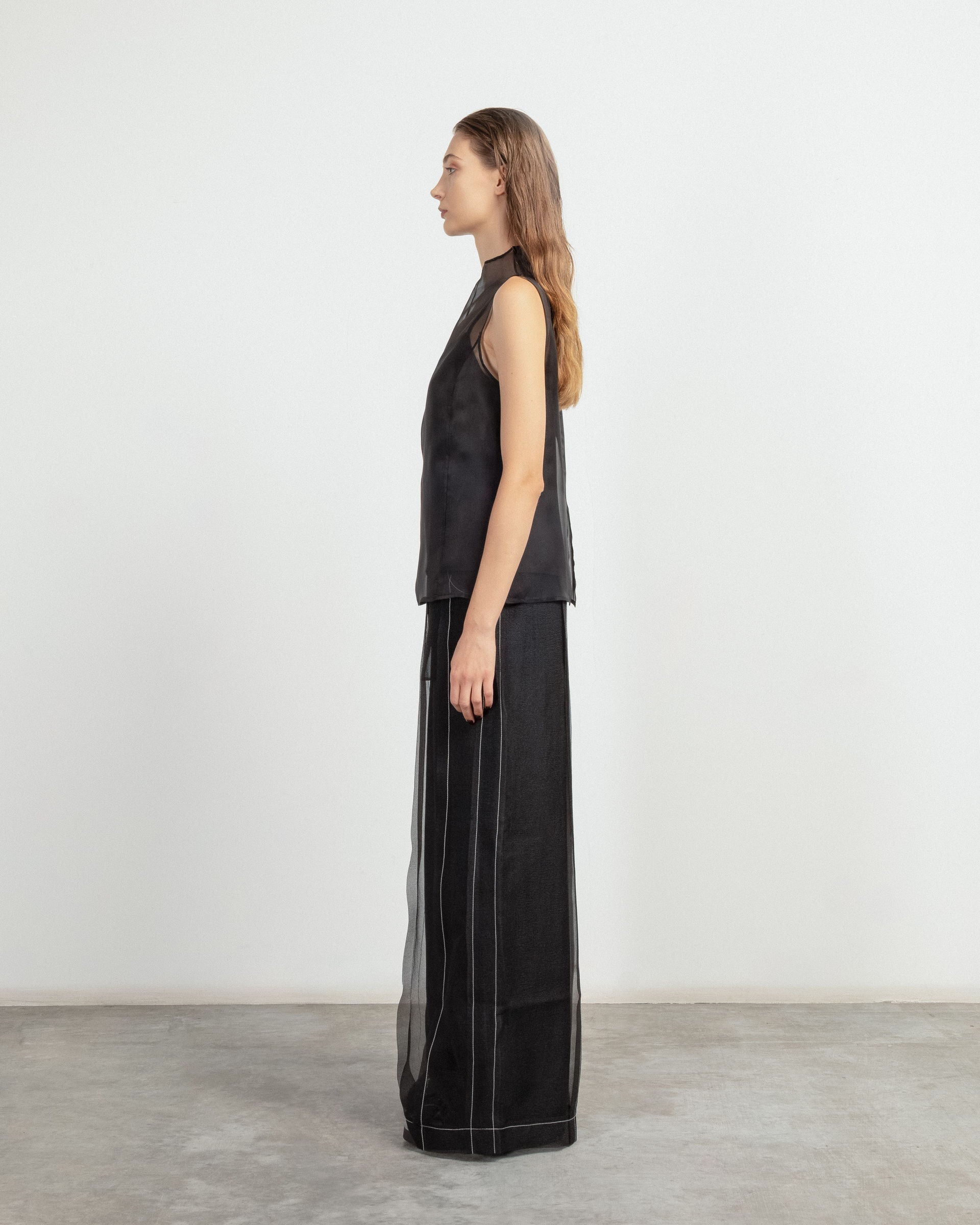 Top Malloni M25I32029 Preto - 101-32029-01