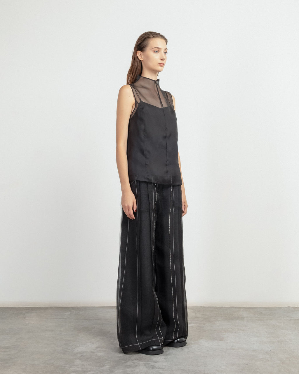 Top Malloni M25I32029 Preto - 101-32029-01