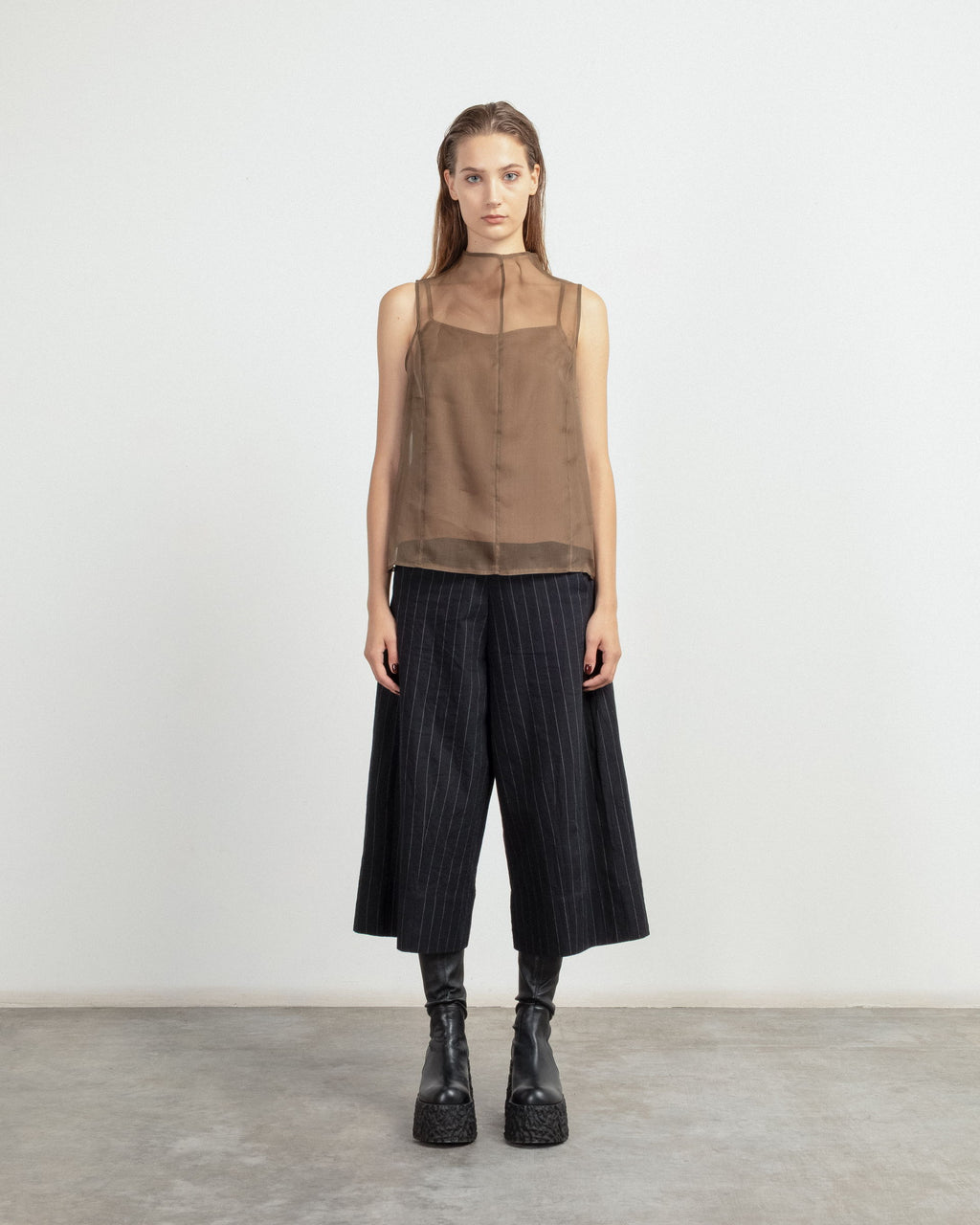 Top Malloni M25I32029 Taupe - 101-32029-38