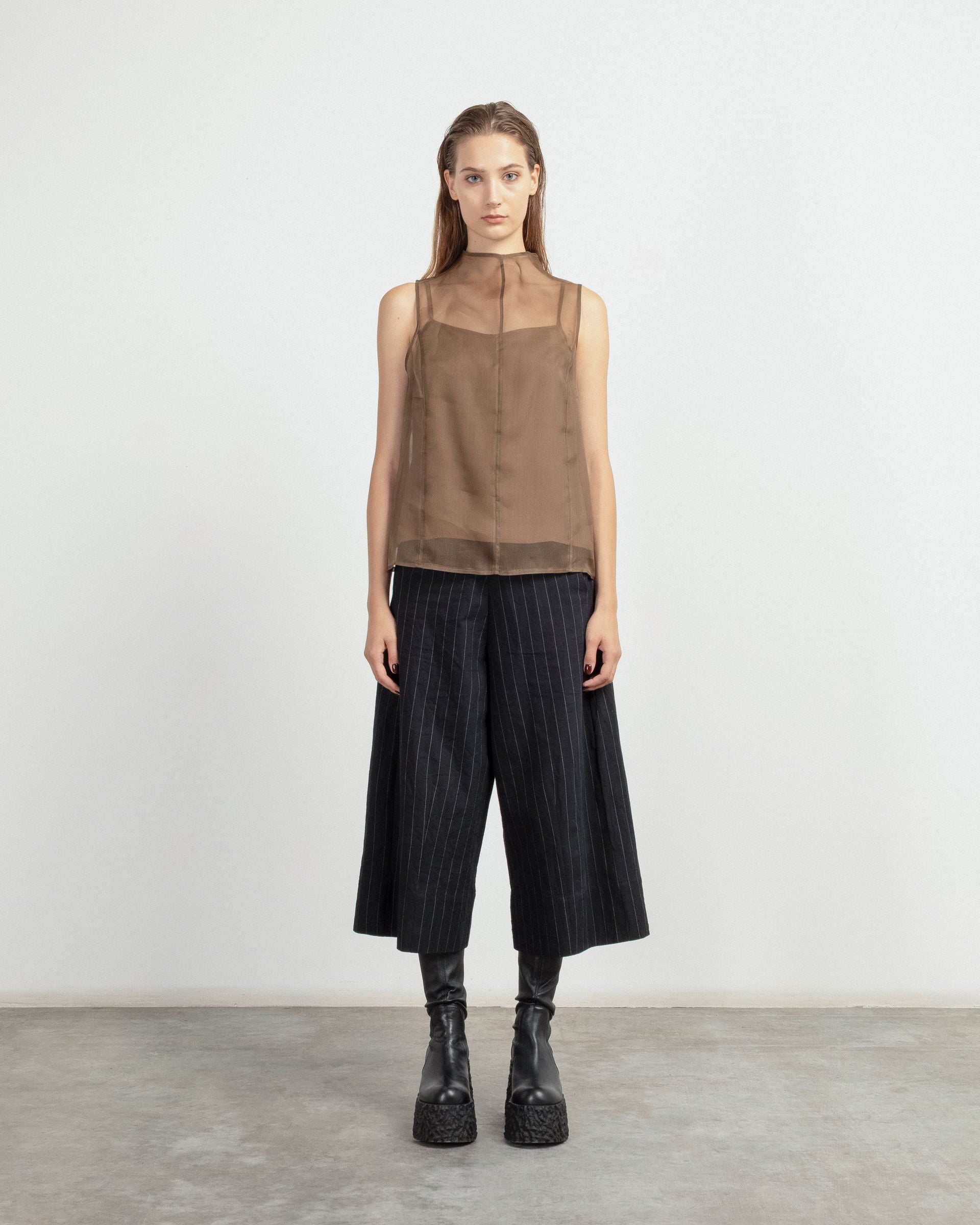 Top Malloni M25I32029 Taupe - 101-32029-38