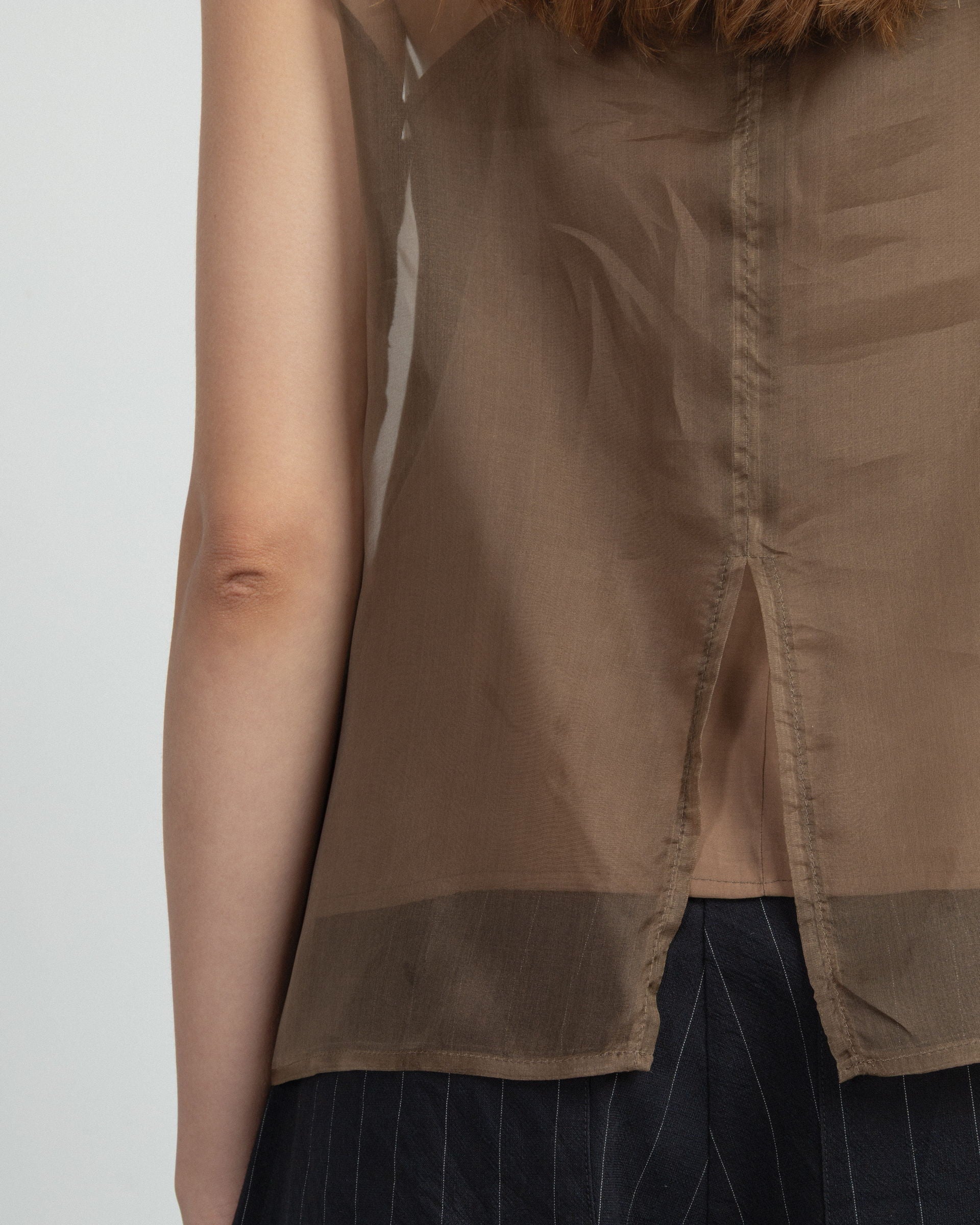 Top Malloni M25I32029 Taupe - 101-32029-38