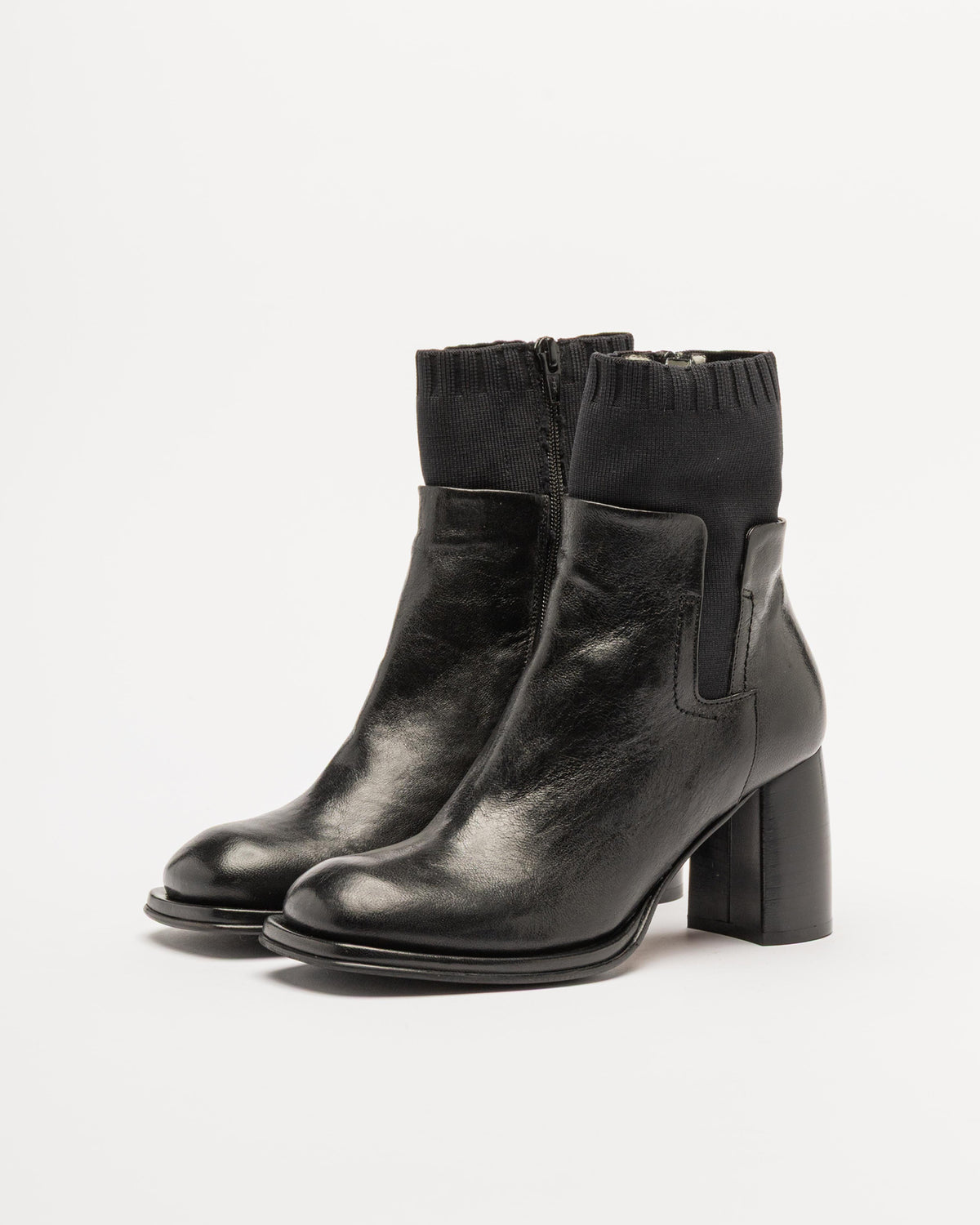 MLO X26I40515 Black Ankle Boots