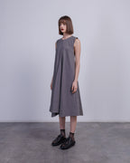 Vestido comprido Malloni M24E40788 Cinza - 101-40788-08
