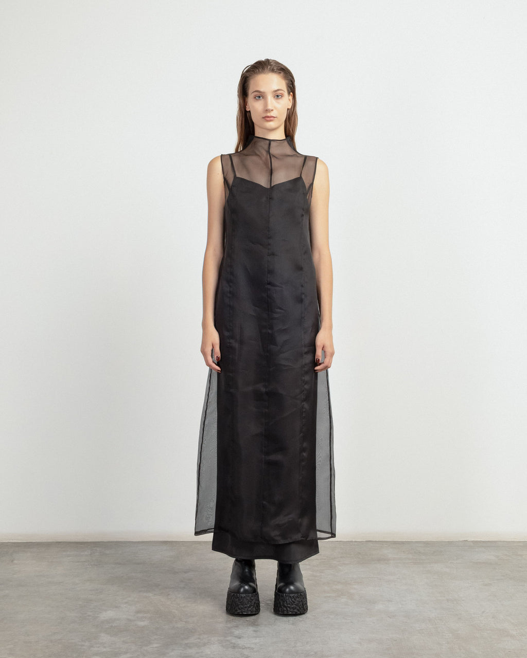 Vestido Malloni M25I40825 Preto - 101-40825-01