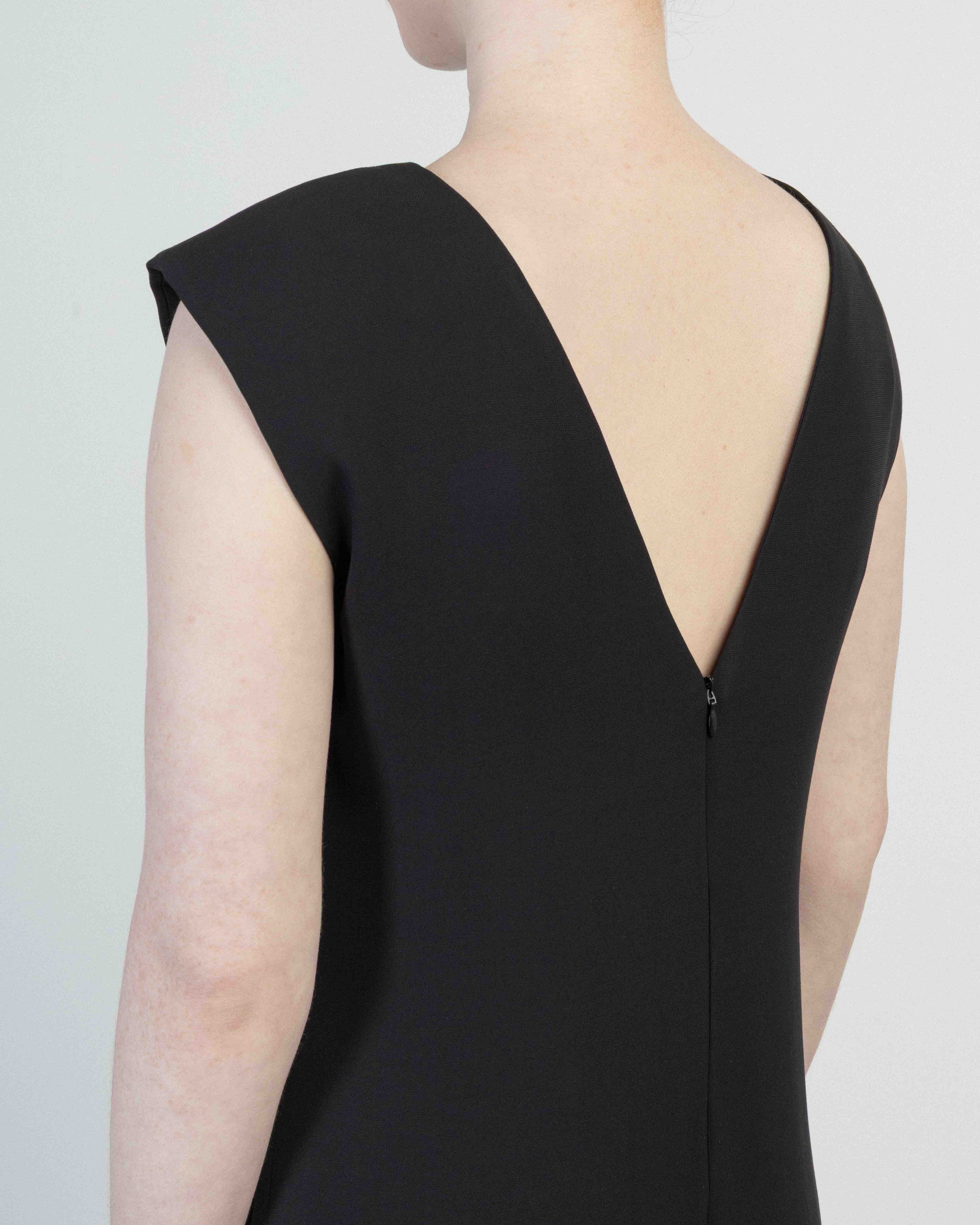 Vestido comprido Malloni M26E40849 Preto - 101-40849-01