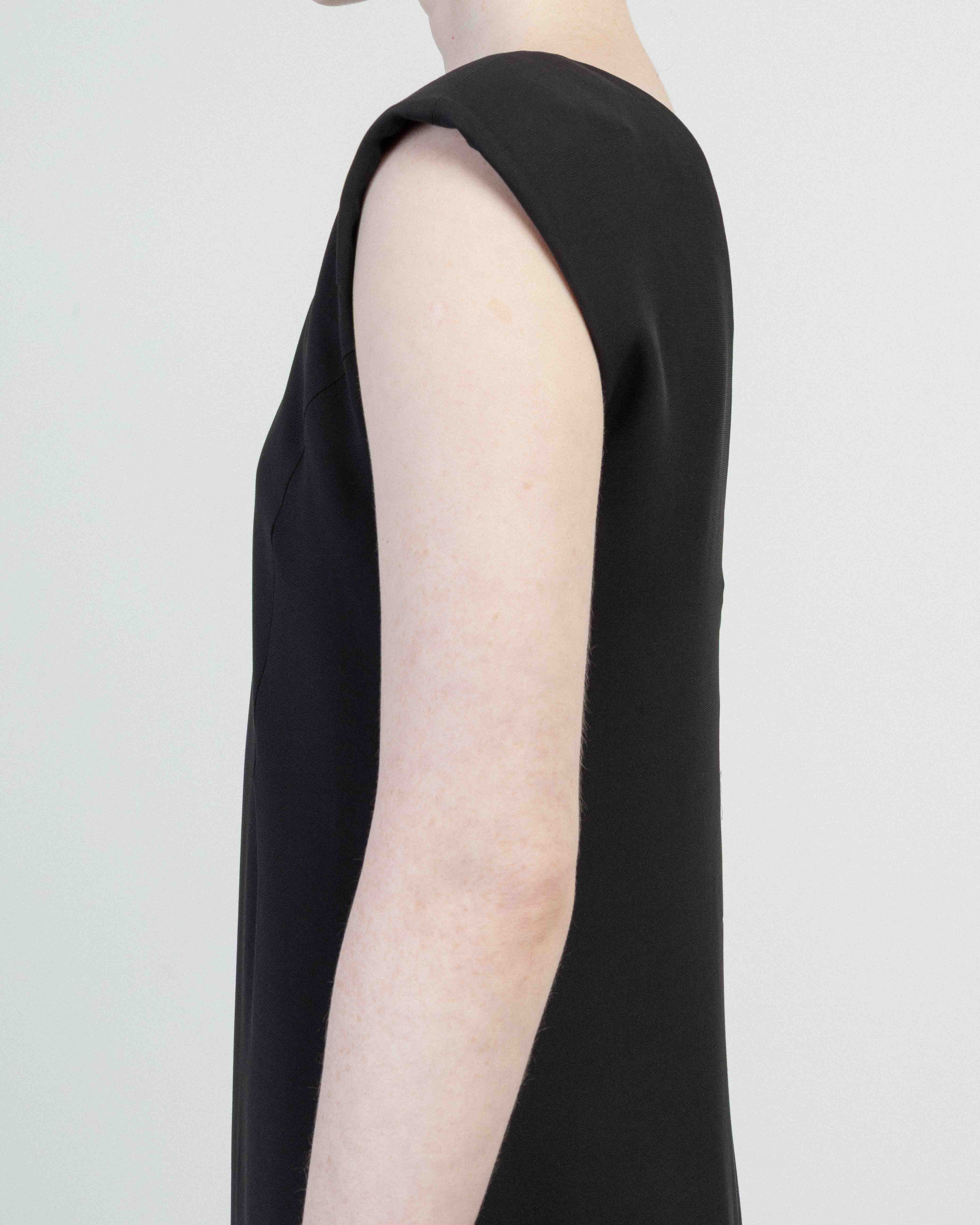 Vestido comprido Malloni M26E40849 Preto - 101-40849-01