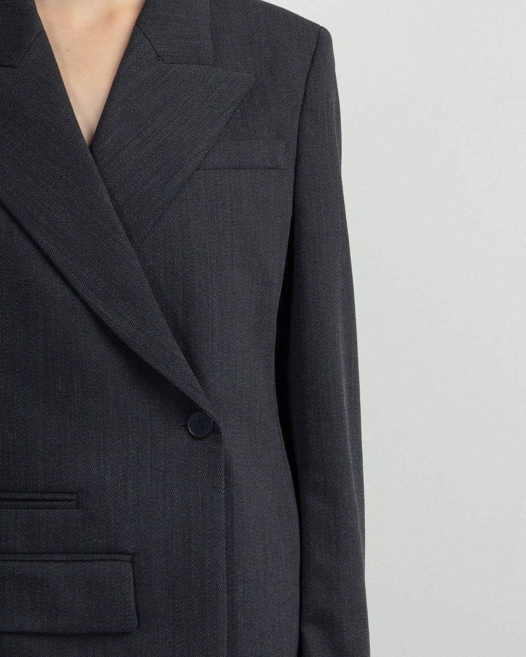 Blazer Malloni M25I50420 Cinza - 101-50420-08