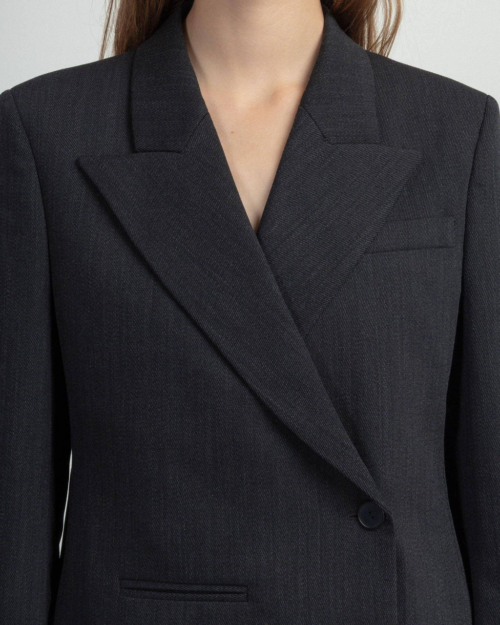 Blazer Malloni M25I50420 Cinza - 101-50420-08