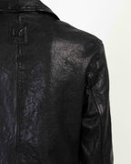 Casaco de pele Malloni P26E59001 Preto - 101-59001-01