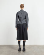 Camisa Malloni M25I60210 Cinza - 101-60210-08