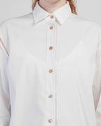Blusa Malloni M26E60479 Branco - 101-60479-00