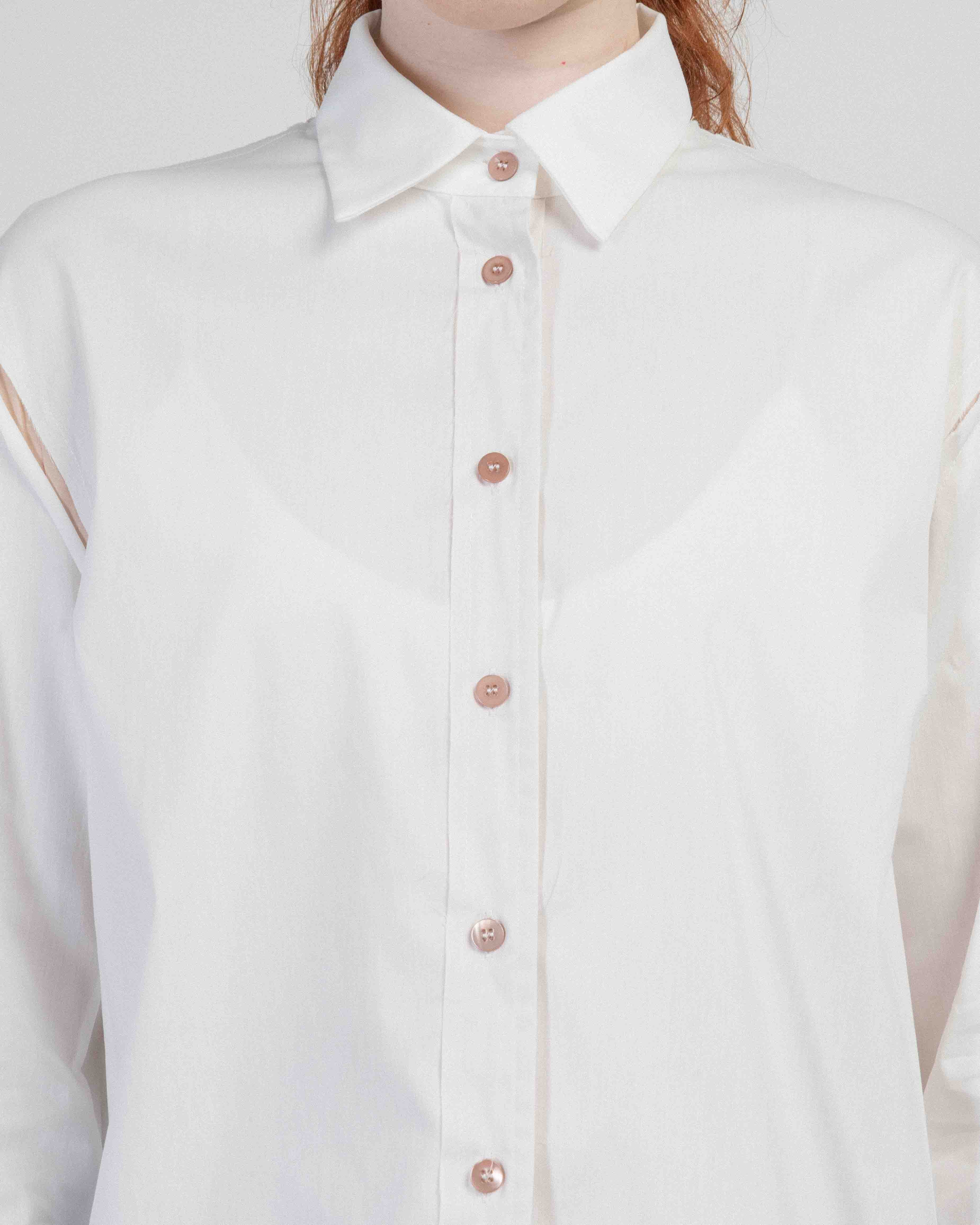 Blusa Malloni M26E60479 Branco - 101-60479-00