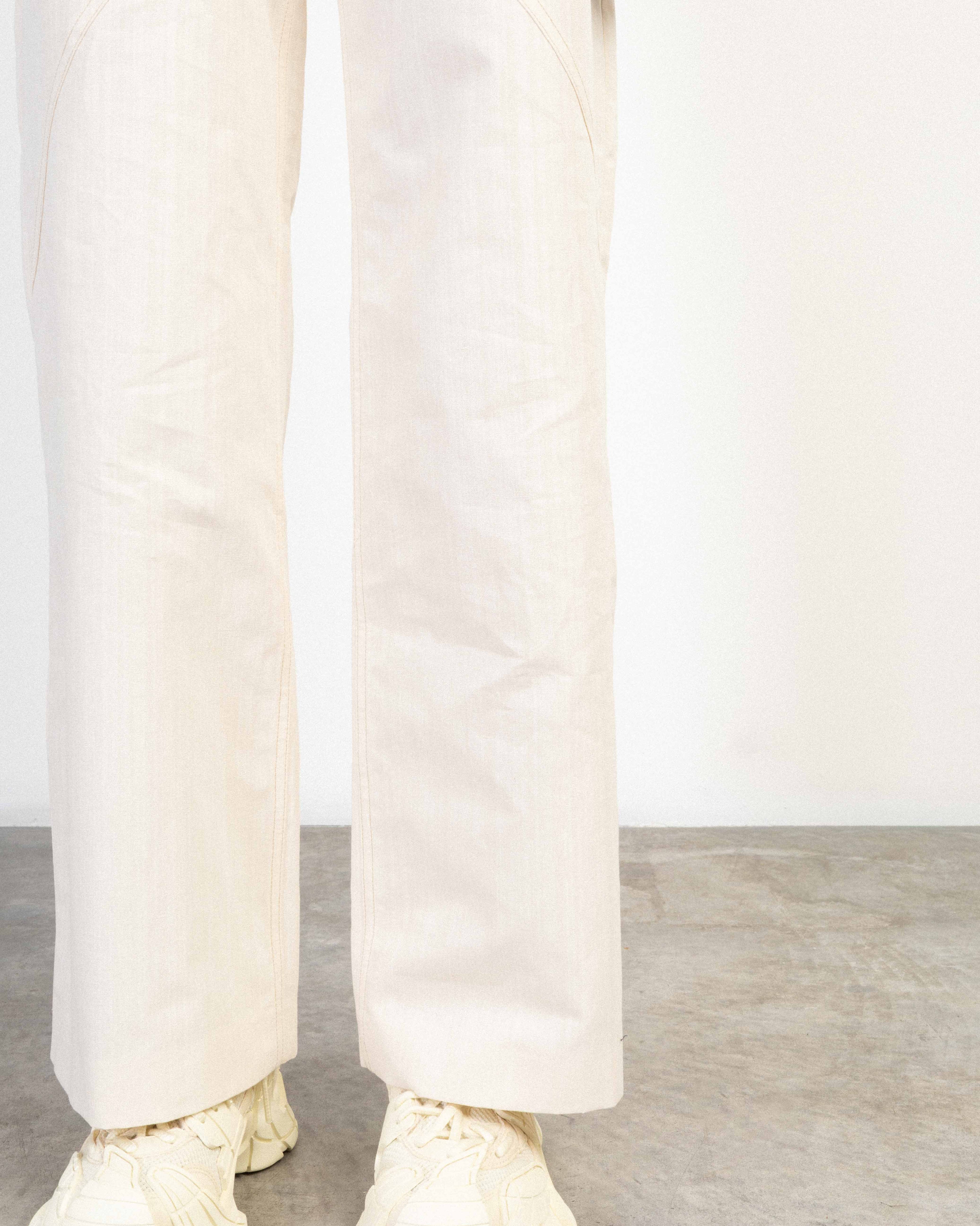 Trousers MLO P26E70016 Beige
