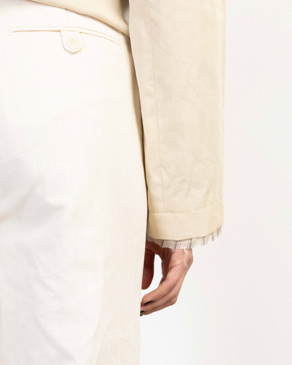 Trousers MLO P26E70016 Beige