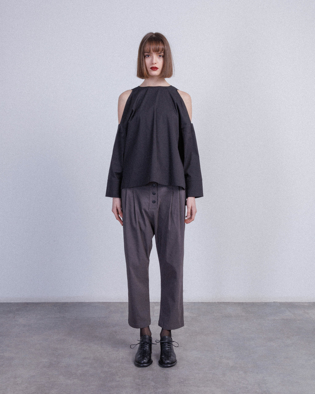 Calças clássicas Ixos K24E70319 Cinza - 101-70319-08