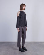 Calças clássicas Ixos K24E70319 Cinza - 101-70319-08