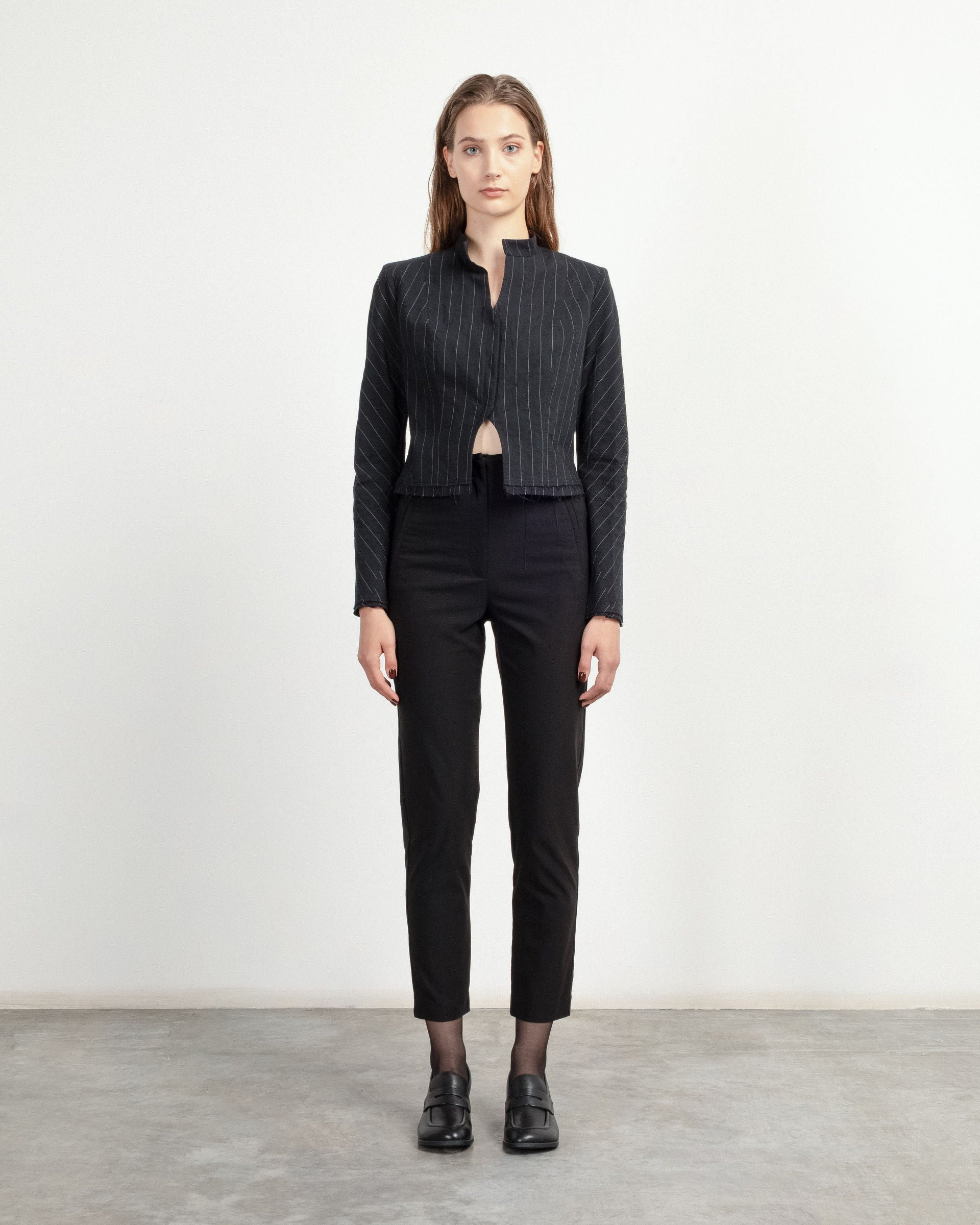 Calças clássicas MLO P25I70394 Preto - 101-70394-01