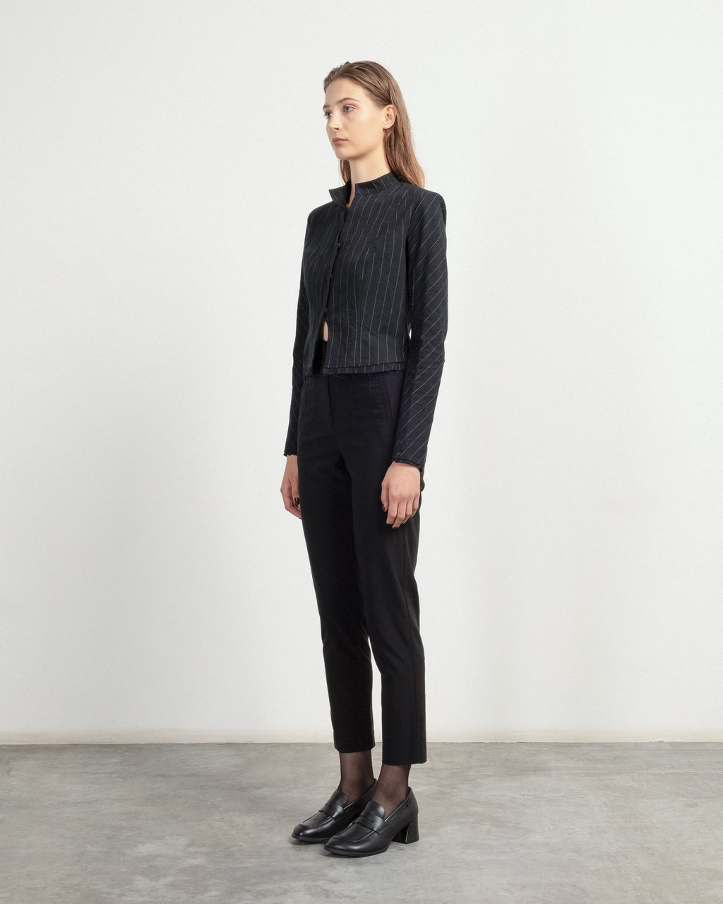 Calças clássicas MLO P25I70394 Preto - 101-70394-01