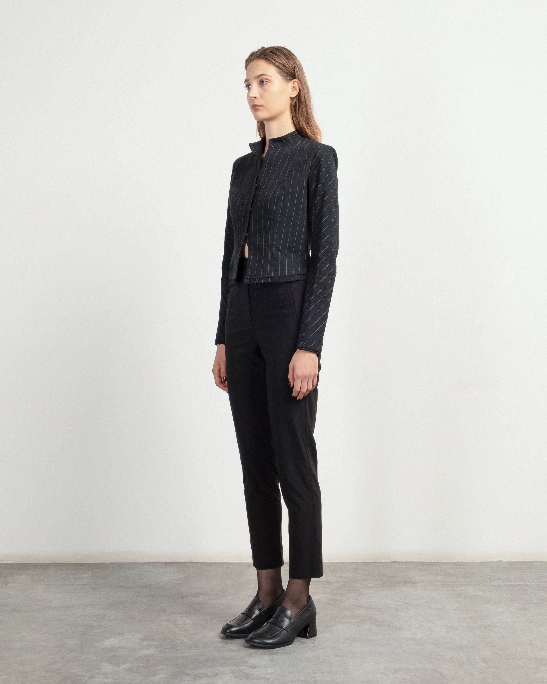 Calças clássicas MLO P25I70394 Preto - 101-70394-01