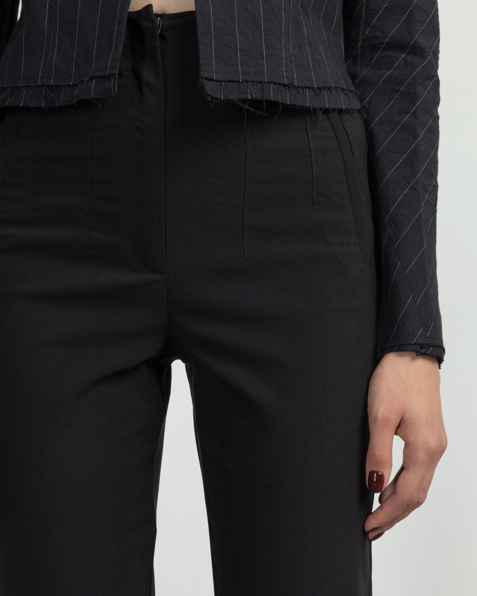 Calças clássicas MLO P25I70394 Preto - 101-70394-01