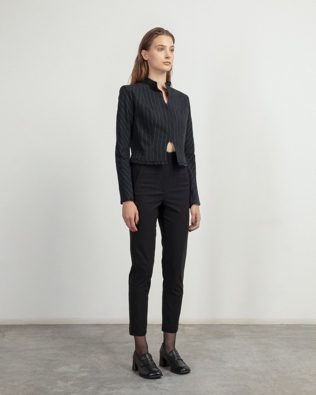 Calças clássicas MLO P25I70394 Preto - 101-70394-01