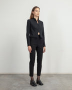 Calças clássicas MLO P25I70394 Preto - 101-70394-01