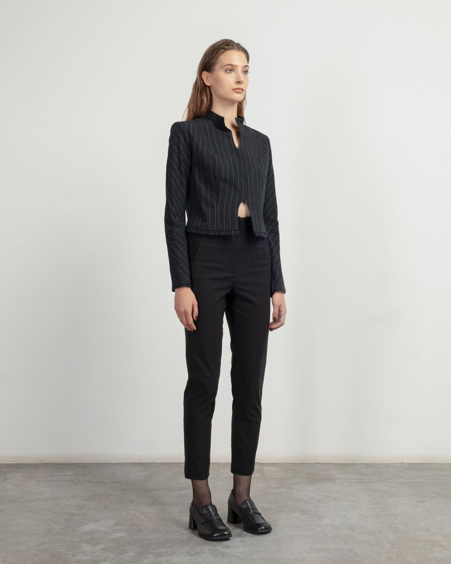 Calças clássicas MLO P25I70394 Preto - 101-70394-01