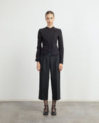 Calças clássicas Malloni M25I70619 Preto - 101-70619-01