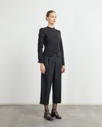 Calças clássicas Malloni M25I70619 Preto - 101-70619-01